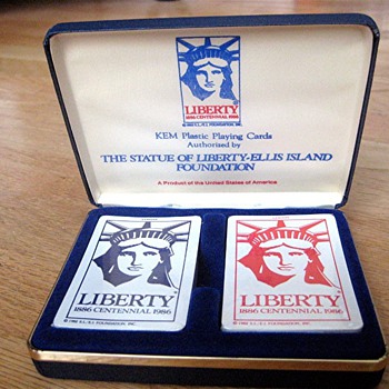 Kem cards Liberty Centennial - in wrapper