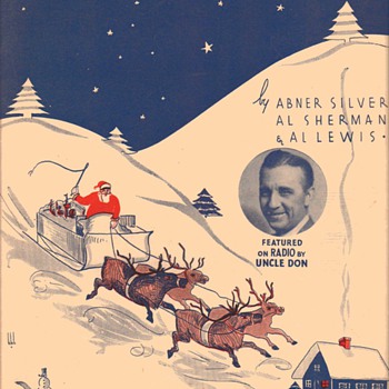 Sheet Music - Christmas theme (4 pieces) - Christmas