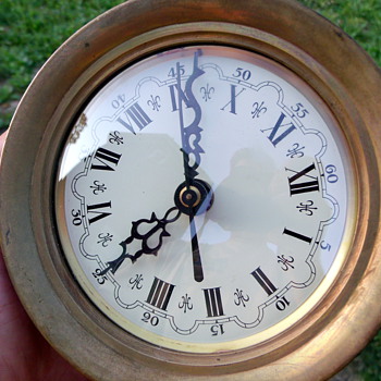 Old unknown ships clock - Clocks