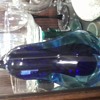 Pear paper weight/bookend