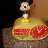 vintage mickey mouse alarm clock radio