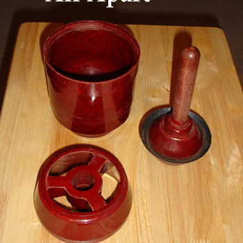H.H Heiser Custom Fit Case, Possible Bakelite, Plunger Item, What is it?