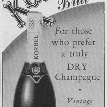 1954 Korbel Advertisement - Advertising