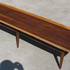 Danish Modern Bassett Surfboard Coffee Table "Artisian Collection"