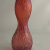  Kralik Iridescent Art Glass Vase Uncommon "Brain" ? Decor ca 1900 Czechoslovakia