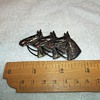 STERLING 3 HORSE HEAD PIN