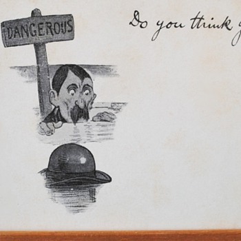 Very interesting old postcard - Postcards