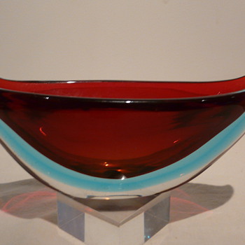 FLAVIO POLI SOMMERSO GONDOLA SEGUSO  - Art Glass