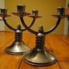 Pewter Candlestick Holders