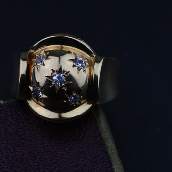 18K gold ring