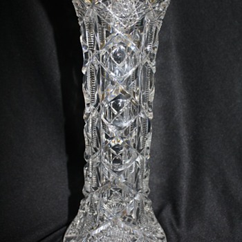Signed  Hawkes Navarre Pattern American Brilliant Cut Glass - Glassware