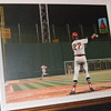 Bill Purdom Oil Painting of Carlton Fisk