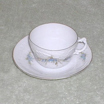 Austrian china cup & saucer set