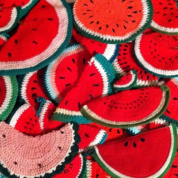 Watermelon Potholders - Kitchen