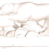 BACCARAT FROSTED HOUND & HARE