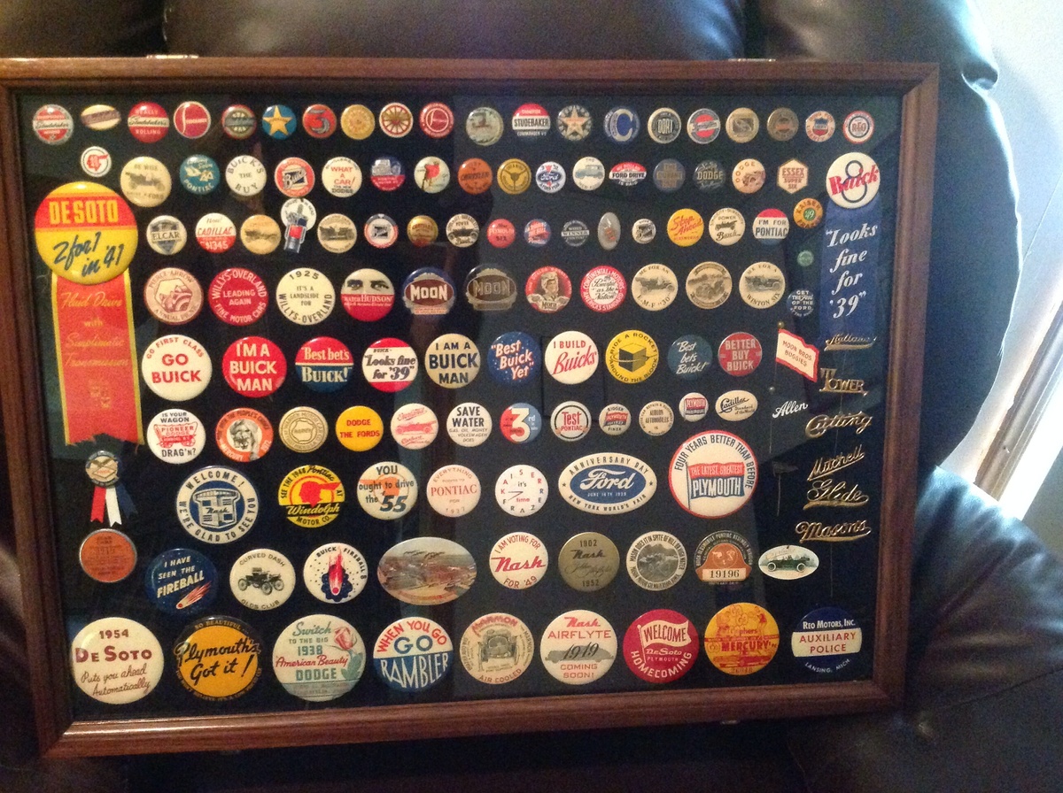 Automobile Pinback Button Collection Collectors Weekly