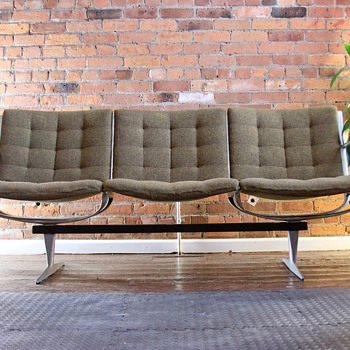 Mid-Century Modern Sofa & Chairs (with no label or markings)