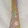 Rainbow Art Glass Vase - Moser?