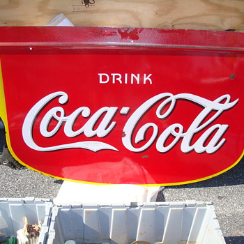 1930's Coca-Cola porcelain neon