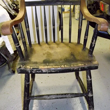 One Solid Harvard Chair