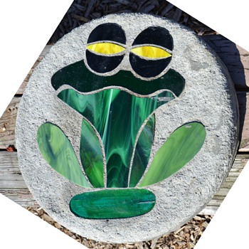Slag Glass Mosaic Pavers - Animals