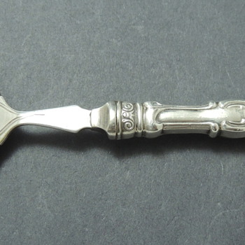 Sterling Silver Fork - AMBASSADOR MRG. CO. - Made in England