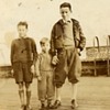 MyDad  and his little brothers;  His Uncle on His 1916 Indian Motorcycle
