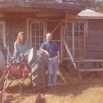 My Southern days on a Old tractor