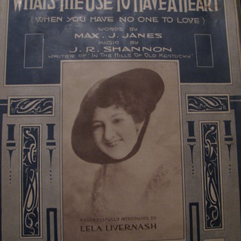1916 Sheet Music- Sealed in plastic. Looks like new .
