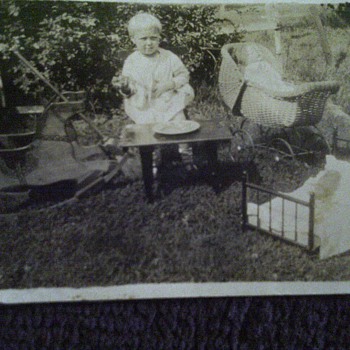 Grandmothers baby photo - Photographs