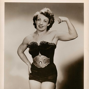 Vintage Girl Wrestler Photos Pre 1940 - Photographs