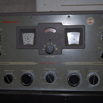 Hammarlund HQ-129X with Stormberg Carlson logo