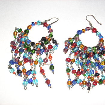 My groovy earrings from the 70's - Costume Jewelry