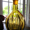 Old Amber Glass Decanter