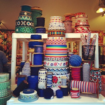 Ribbon display - Sewing