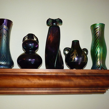Livingroom Display - Art Glass
