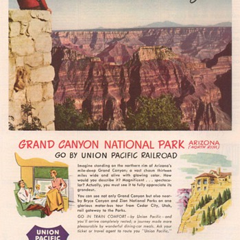 1951 - Union Pacific Railroad Advertisement