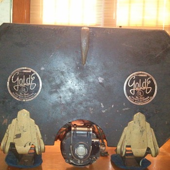 GoldE, Film Splicing Station? or Rewinder, uses 2. 15" Reels. Need Info! - Electronics