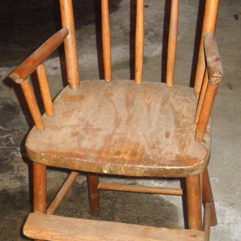 Antique High Chair - Furniture