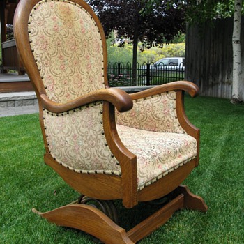 Platform or spring rocking chair