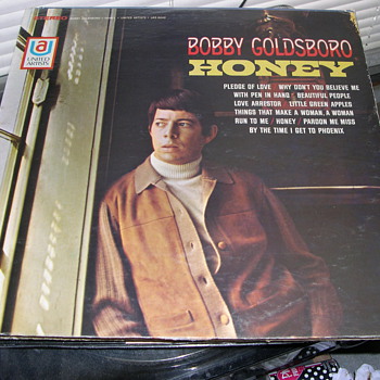 BOBBY GOLDBORO HONEY UNITED ARTIST RECORD LABEL UAS 6642