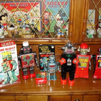 A few Japanese Robots from 1950's -  60's