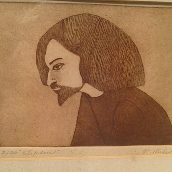 Rare Rubin Etching? - Posters and Prints