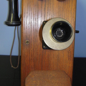 Stromberg Carlson Wooden Telephone - Telephones