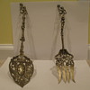 Italian decorative fork and spoon