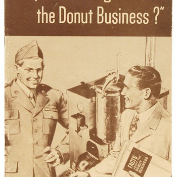 Post WWII Donut Machine and Display