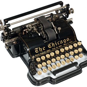 Chicago typewriter - 1899 - Office