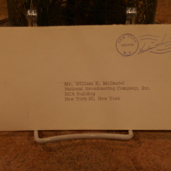 UNKNOWN CANCELLED POSTAL COVER, LOOKS LIKE, HERBERT HOOVER - Stamps