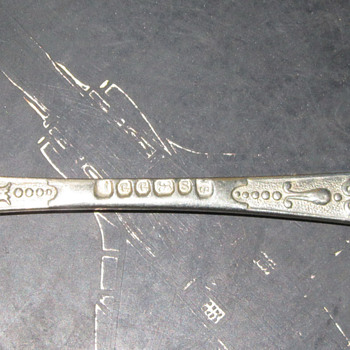 An old England silver spoon - Sterling Silver