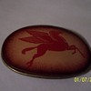 Mobil Oil Logo Belt Buckle